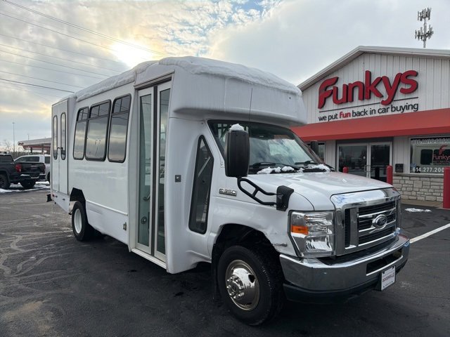 Used 2019 Ford E-350 and Econoline 350 Super Duty w/ Shuttle Bus Prep Package image 1
