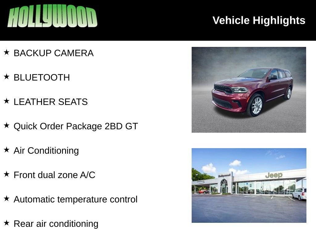 Certified 2023 Dodge Durango GT AWD/4WD image 3