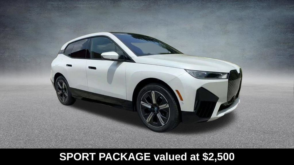 Used 2024 BMW iX xDrive50 w/ Sport Package AWD/4WD image 2