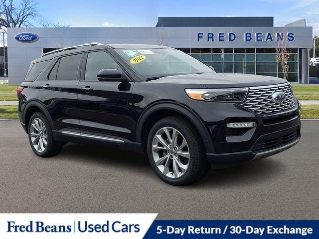 Certified 2022 Ford Explorer Platinum w/ Equipment Group 601A AWD/4WD video 1