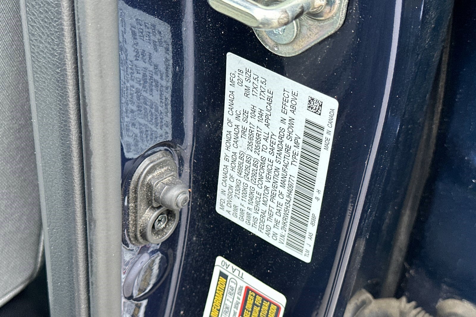 Used 2018 Honda CR-V LX image 34