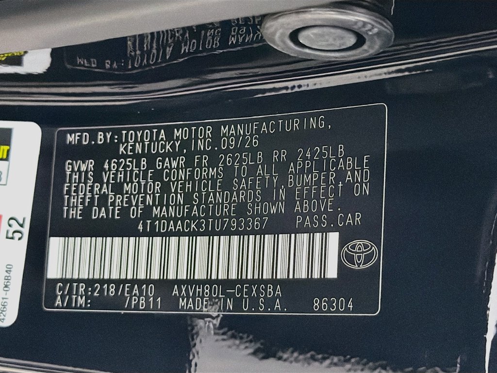 New 2026 Toyota Camry SE w/ Convenience Package FWD image 28