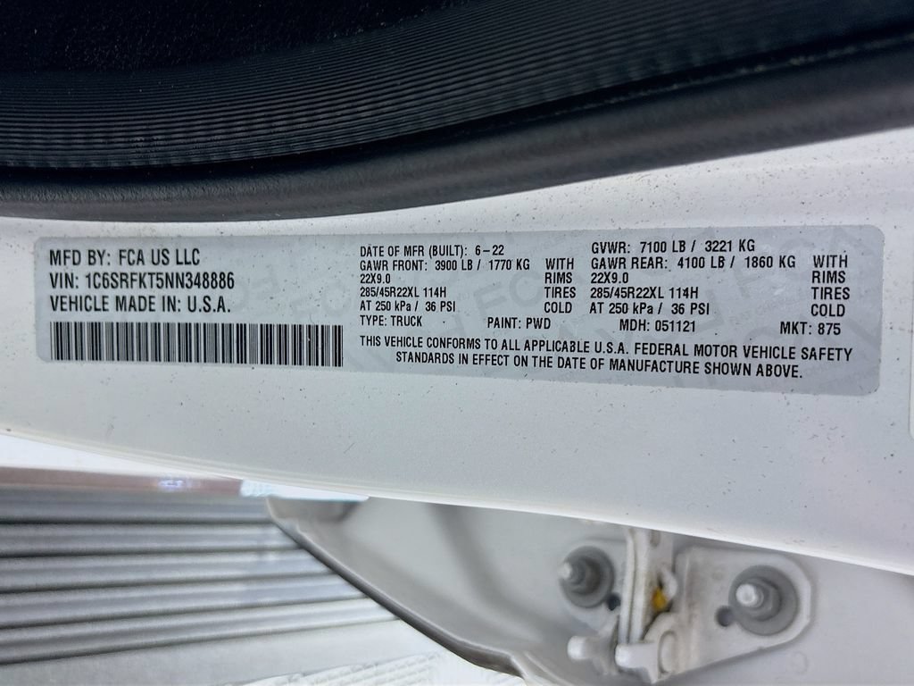 Used 2022 RAM 1500 Limited AWD/4WD image 34