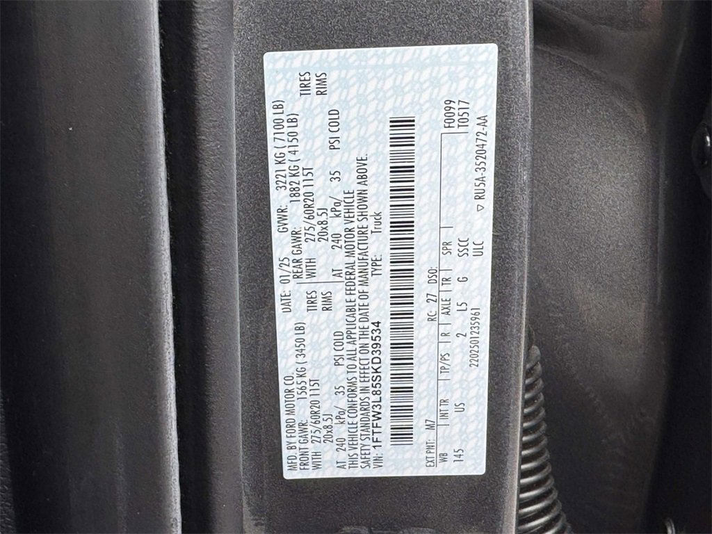 New 2025 Ford F150 XLT w/ Equipment Group 302A MID image 26