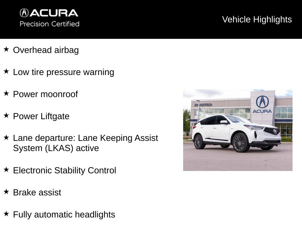 Certified 2023 Acura RDX w/ Advance Package AWD/4WD image 13