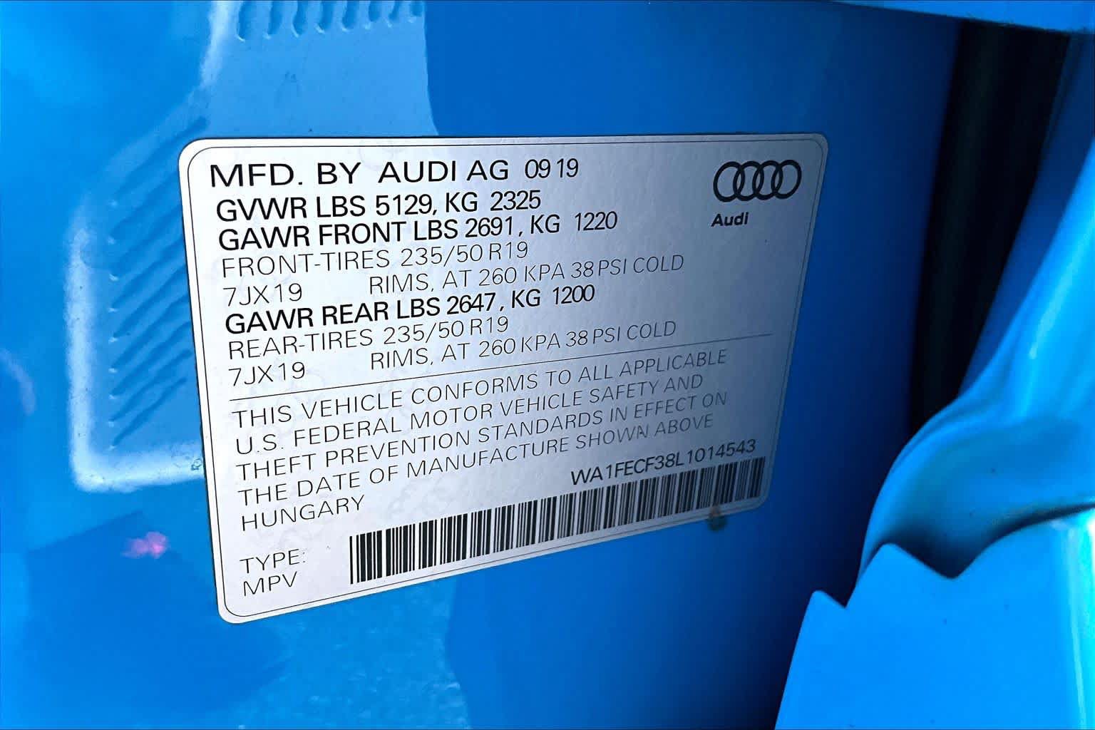 Used 2020 Audi Q3 2.0T Prestige AWD/4WD image 37