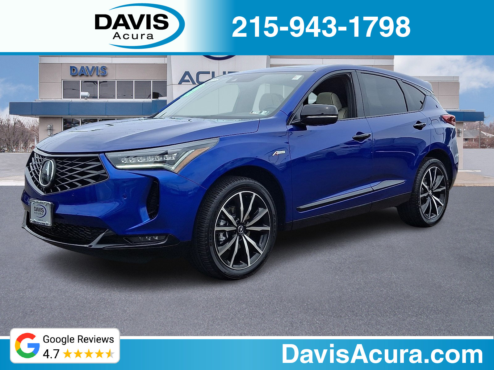Certified 2025 Acura RDX A-Spec w/ Advance Package