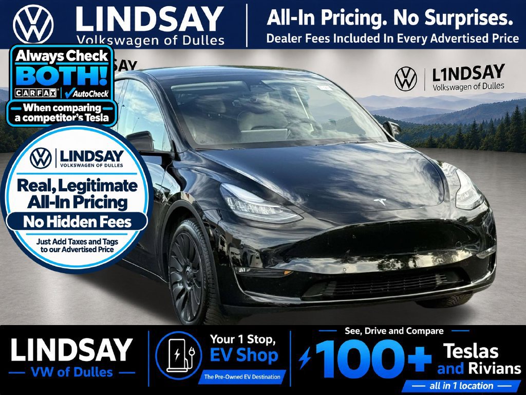 Used 2021 Tesla Model Y Long Range AWD/4WD image 1
