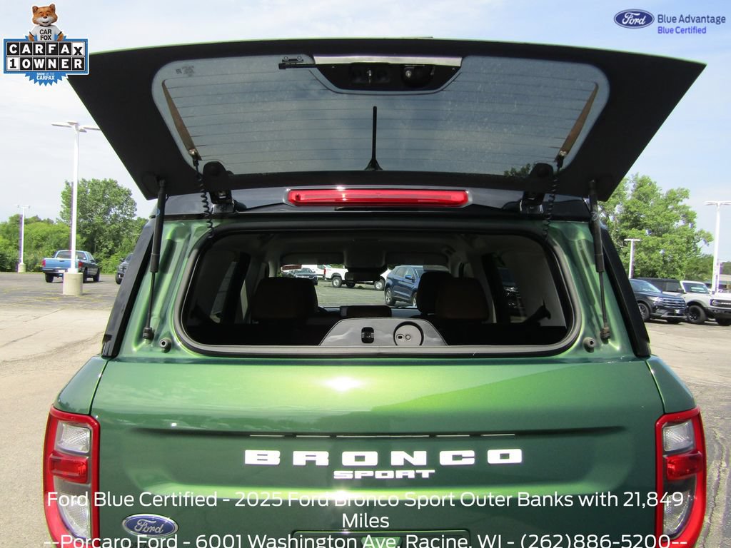 Certified 2025 Ford Bronco Sport Outer Banks w/ Outer Banks Tech Package+ AWD/4WD image 29