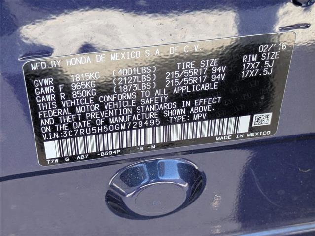 Used 2016 Honda HR-V EX image 22