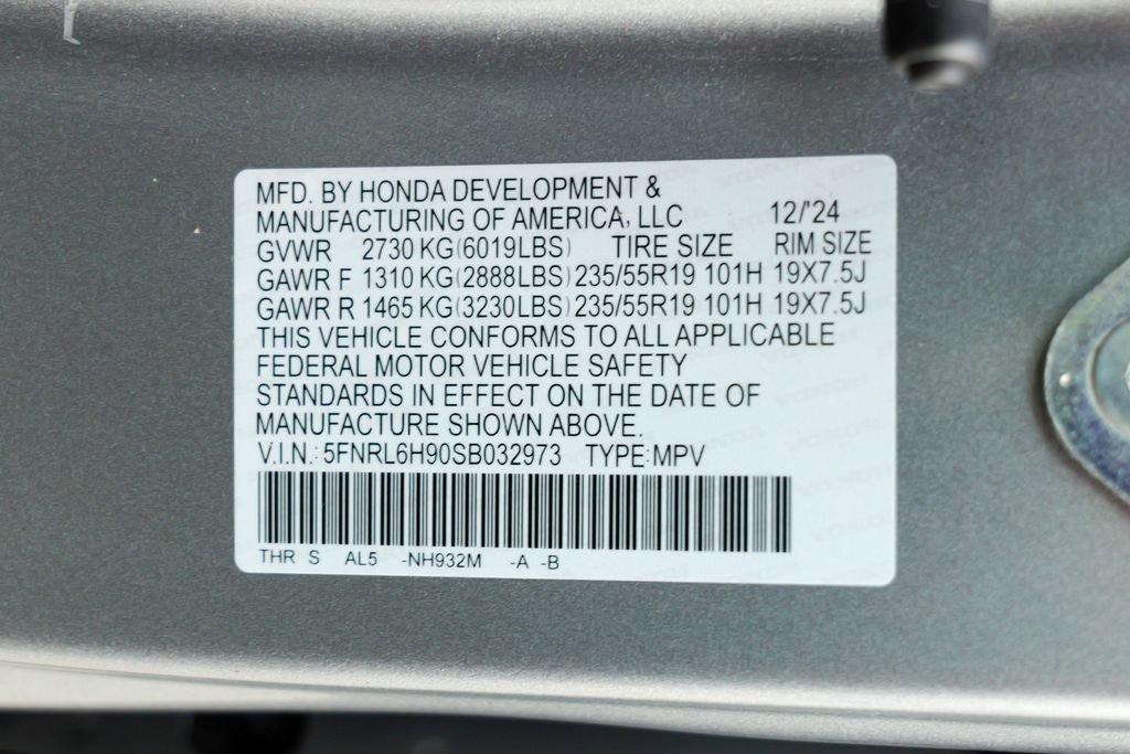 Used 2025 Honda Odyssey Elite image 61