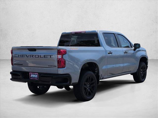 Used 2025 Chevrolet Silverado 1500 Custom Trail Boss w/ Turbomax Blackout Package AWD/4WD image 8