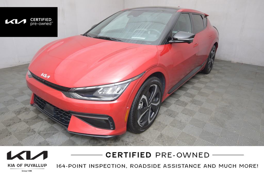 Certified 2023 Kia EV6 GT-Line w/ GT-Line Suede Seat Package