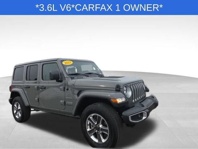 Used 2023 Jeep Wrangler Sahara w/ Cold Weather Group image 1