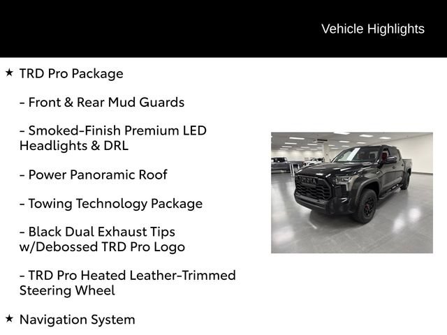 Certified 2023 Toyota Tundra TRD Pro AWD/4WD image 8
