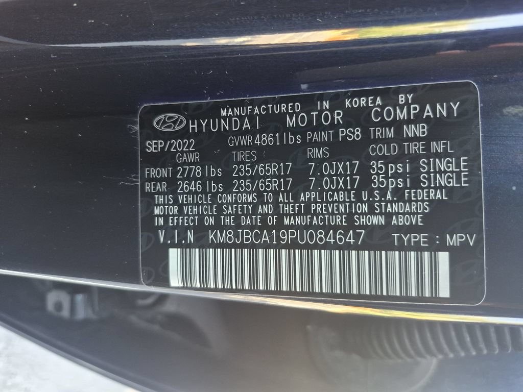 Used 2023 Hyundai Tucson Blue AWD/4WD image 25