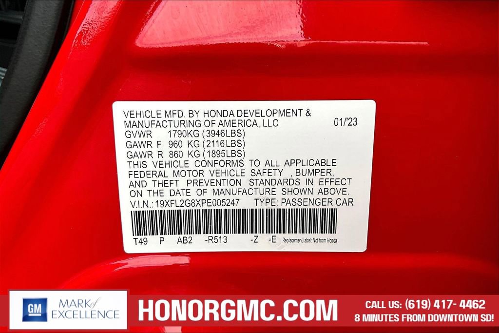 Used 2023 Honda Civic Sport image 17