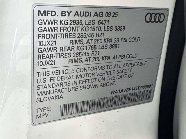 Used 2026 Audi Q8 Premium w/ Convenience Plus Package AWD/4WD image 34