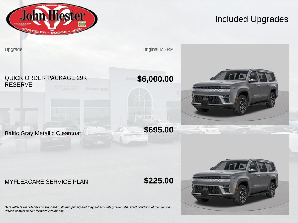 New 2026 Jeep Grand Wagoneer L Summit AWD/4WD image 2