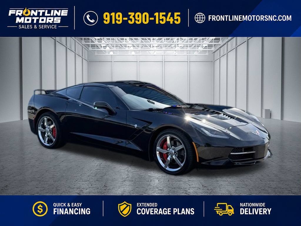 Used 2014 Chevrolet Corvette Stingray Coupe w/ 3LT Preferred Equipment Group RWD image 1