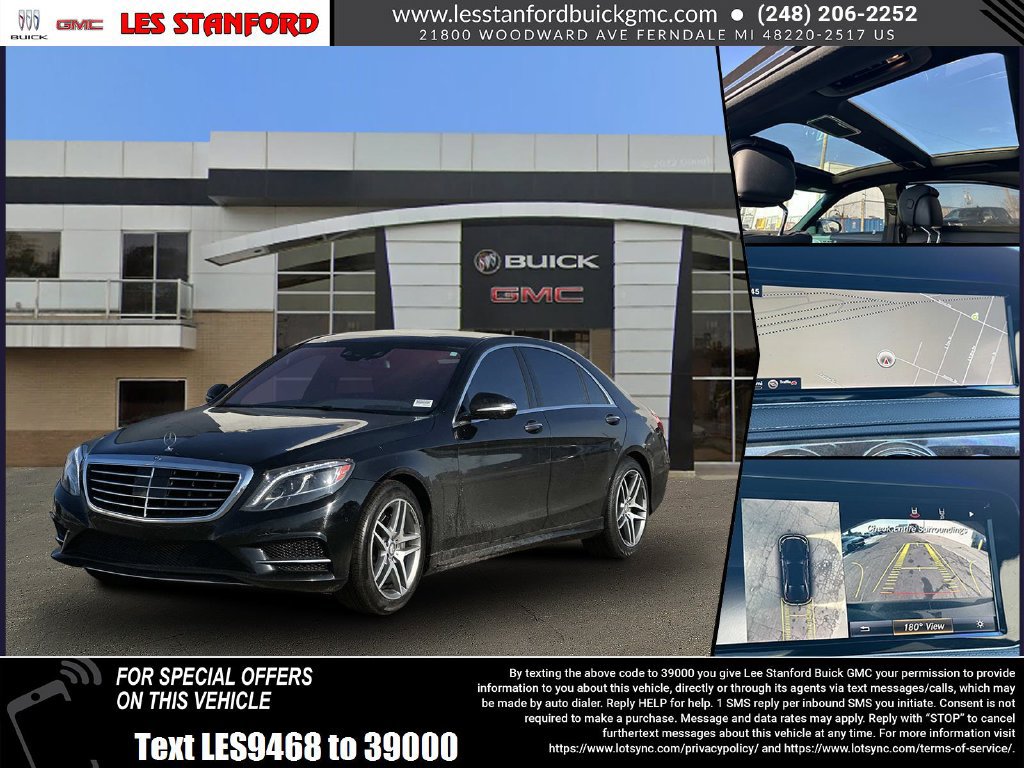 Used 2015 Mercedes-Benz S 550 4MATIC Sedan image 1