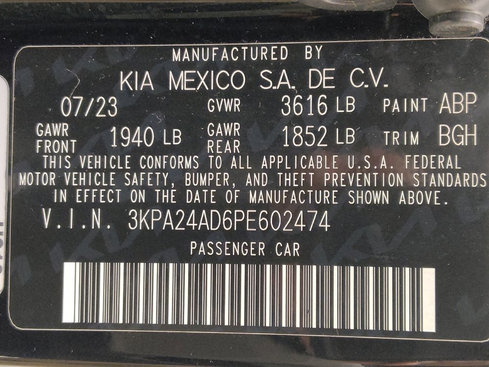 Used 2023 Kia Rio S FWD image 33