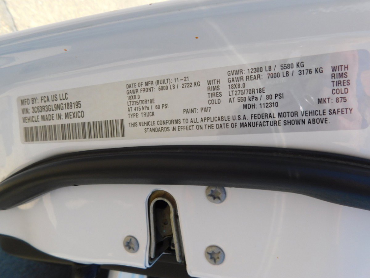 Used 2022 RAM 3500 Tradesman image 16