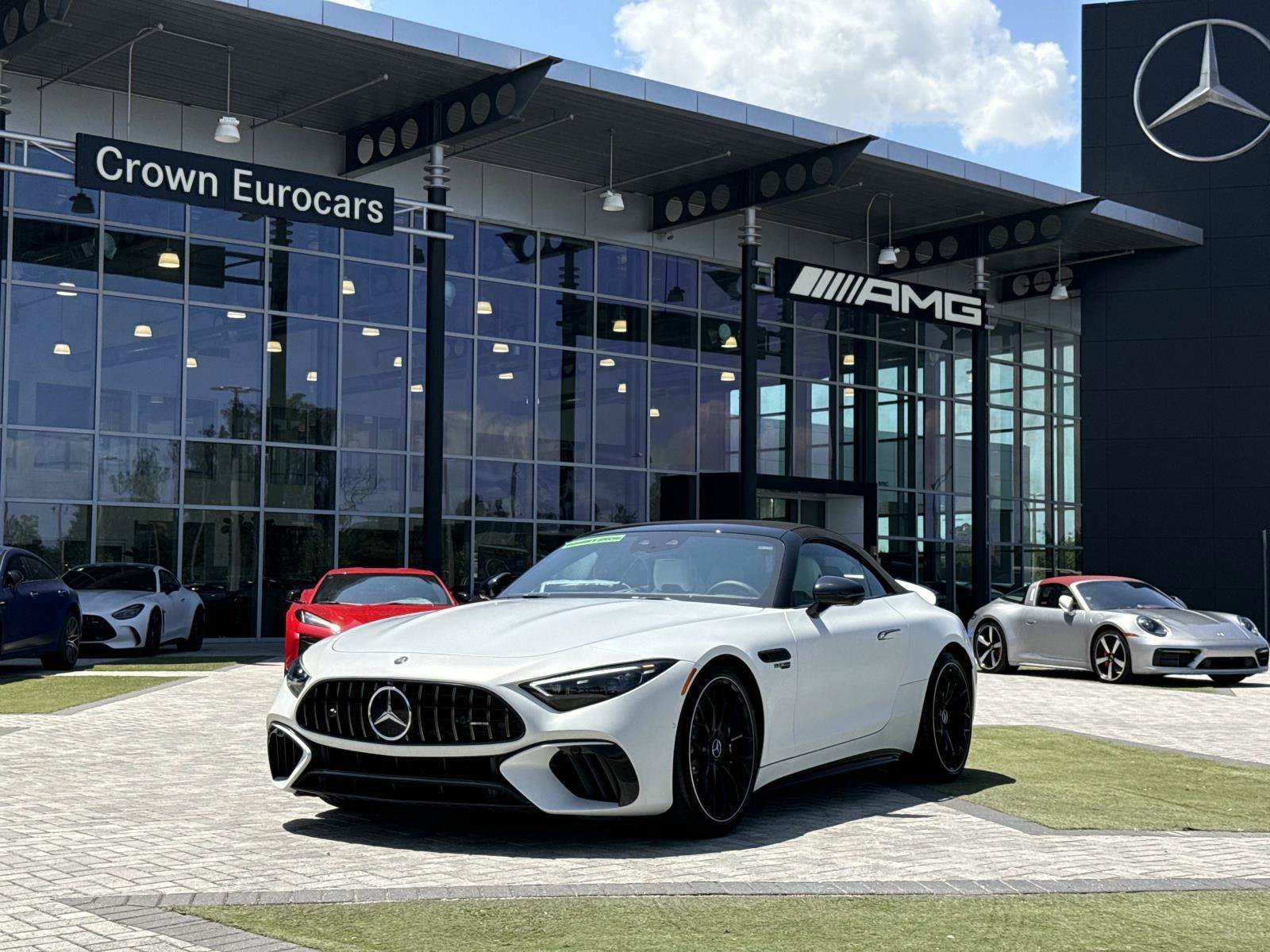 New 2026 Mercedes-Benz SL 55 AMG 4MATIC image 1