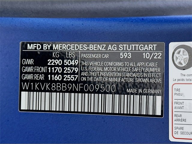 Certified 2022 Mercedes-Benz SL 63 AMG 4MATIC image 30