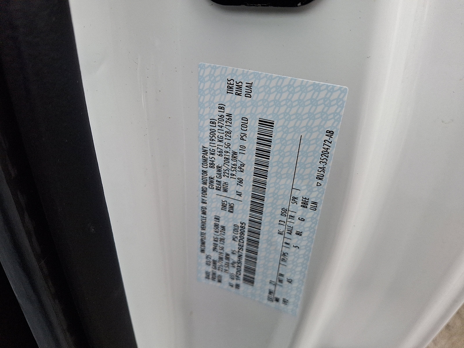 New 2025 Ford F550 4x4 SuperCab Super Duty w/ XL Chrome Package image 10