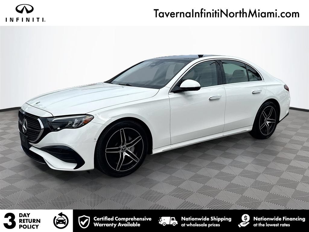 Used 2025 Mercedes-Benz E 350 4MATIC Sedan w/ Winter Package