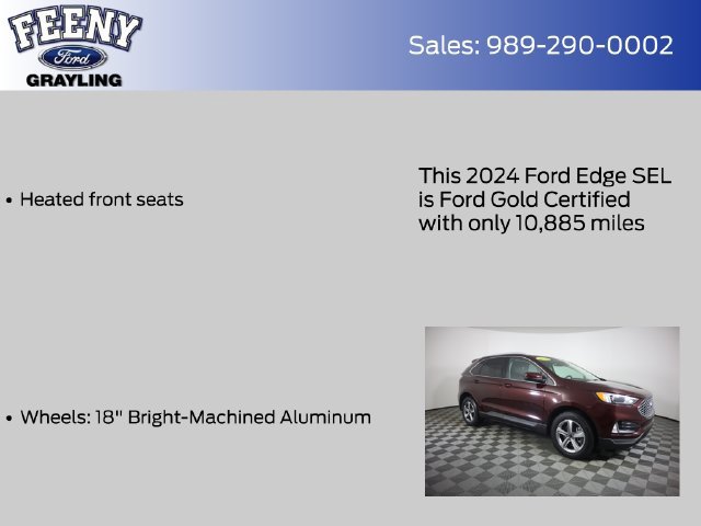 Used 2024 Ford Edge SEL w/ Convenience Package AWD/4WD image 24