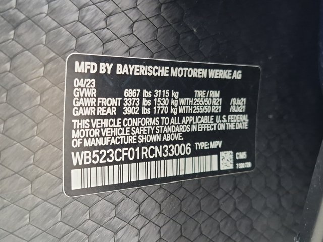 Used 2024 BMW iX xDrive50 w/ Sport Package AWD/4WD image 15