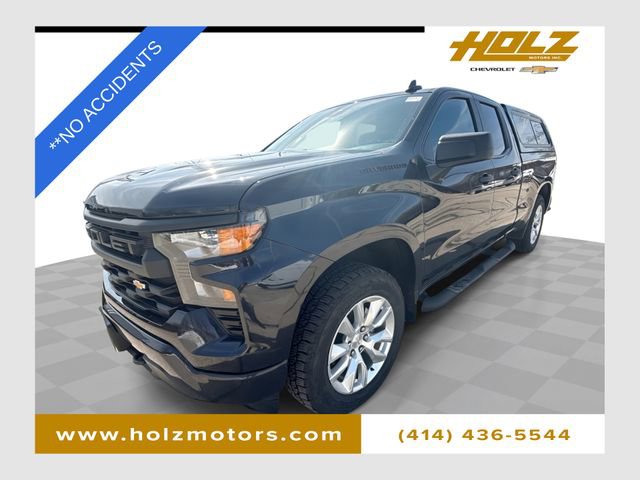 Certified 2023 Chevrolet Silverado 1500 Custom w/ LPO, Dark Essentials Package image 1