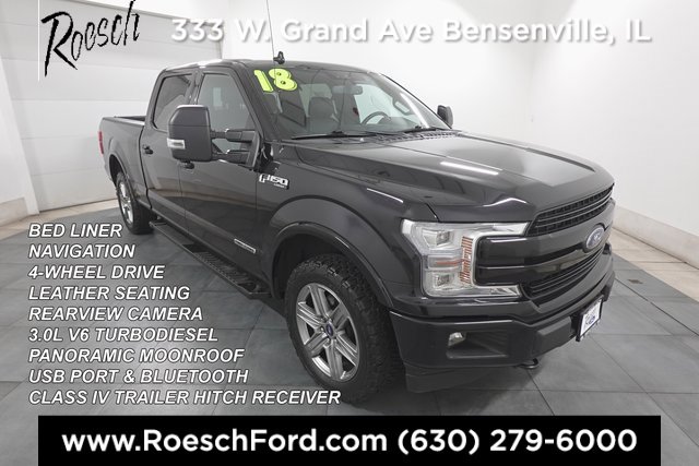 Used 2018 Ford F150 Lariat w/ Equipment Group 502A Luxury