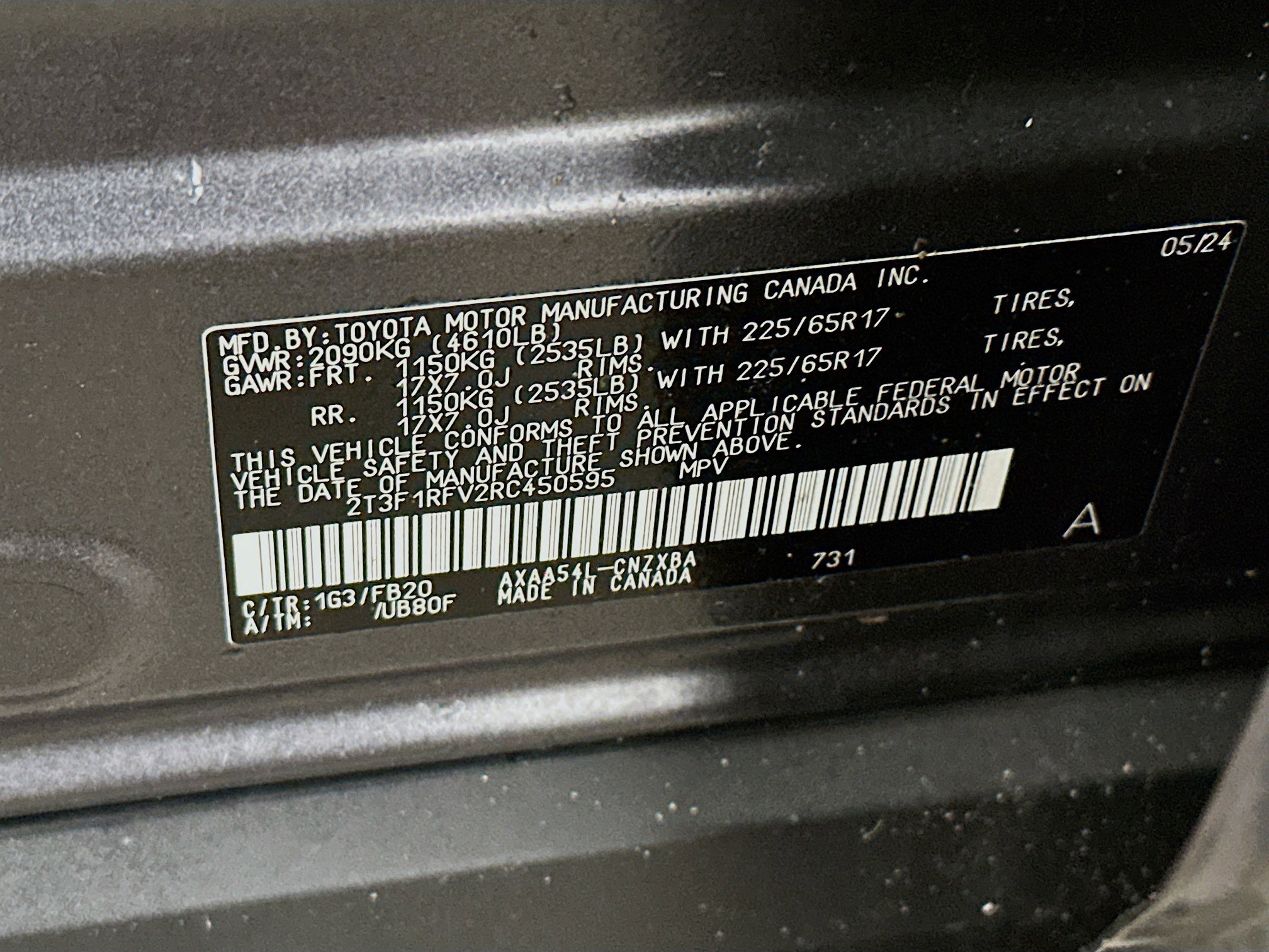 Used 2024 Toyota RAV4 LE image 12