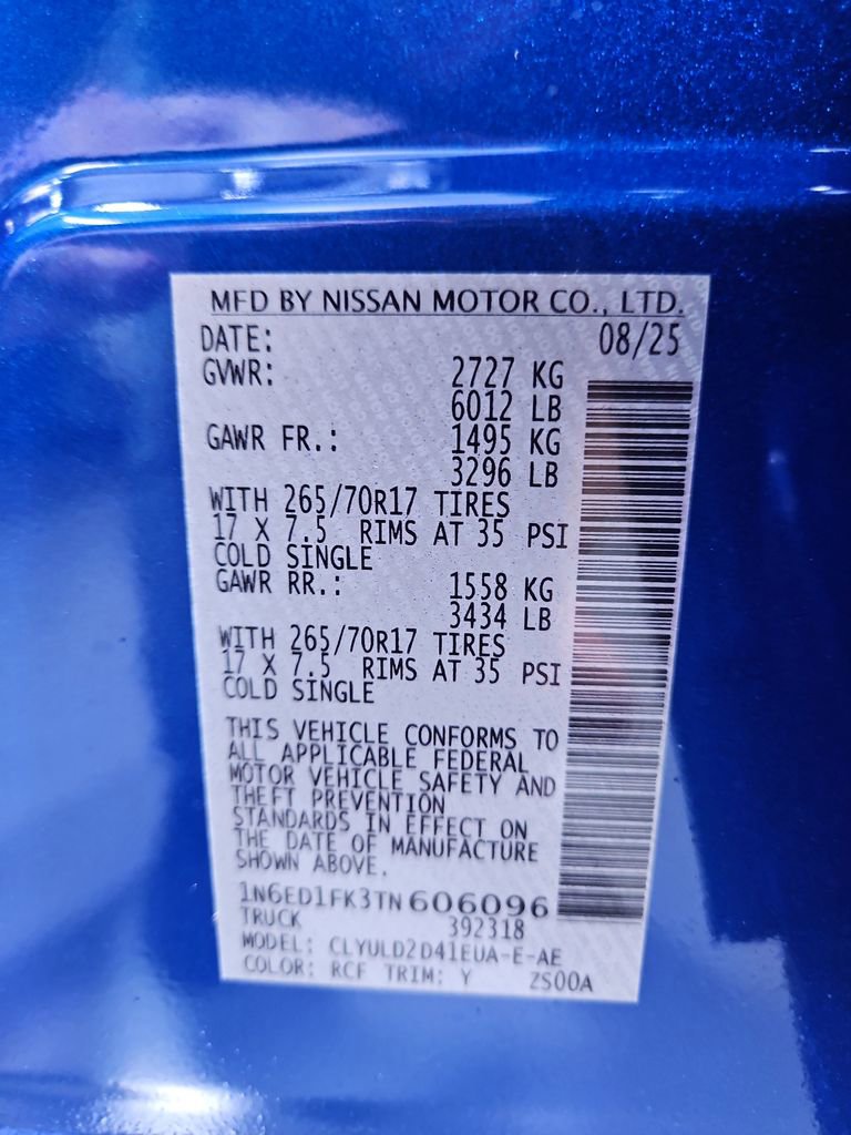 New 2026 Nissan Frontier PRO-4X w/ Pro Premium Package image 30