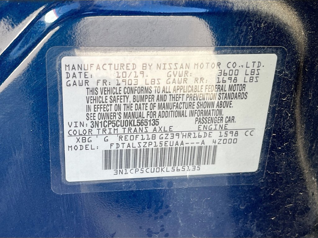 Used 2019 Nissan Kicks SV FWD image 31