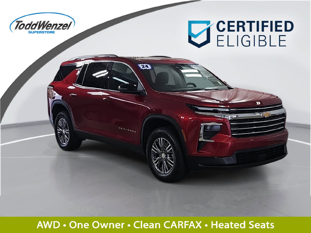 Certified 2024 Chevrolet Traverse LT w/ Trailering Package