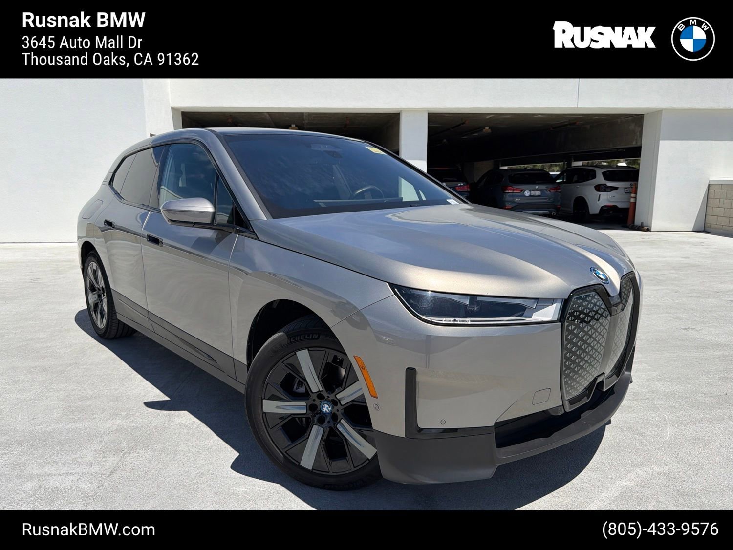 Certified 2024 BMW iX xDrive50 w/ Convenience Package AWD/4WD image 1