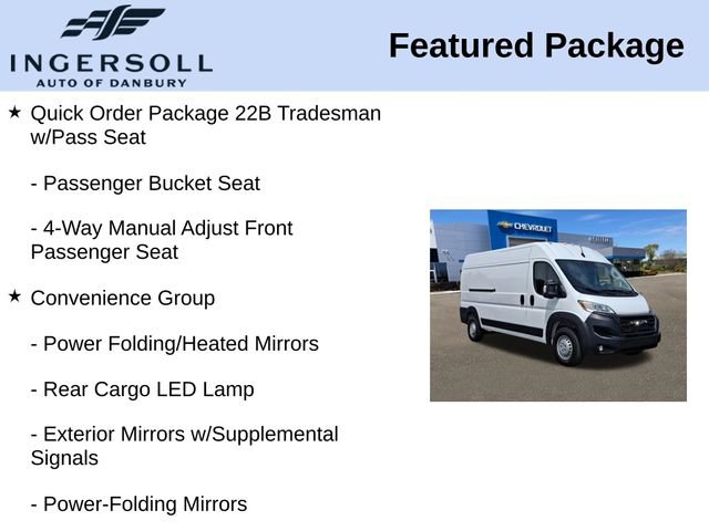 Used 2025 RAM ProMaster 2500 w/ Convenience Group FWD image 15
