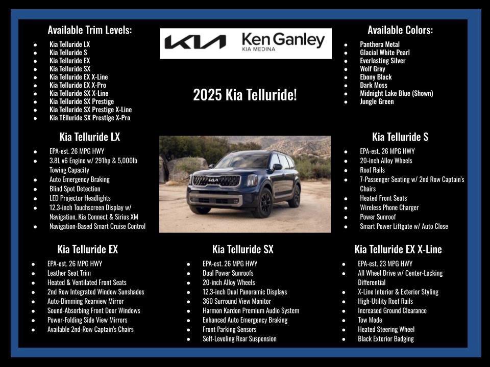 New 2025 Kia Telluride EX X-Pro image 28