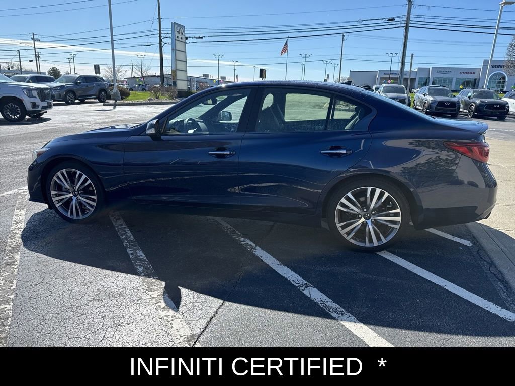 Certified 2023 INFINITI Q50 Sensory AWD/4WD image 7
