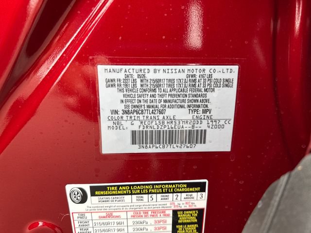 New 2026 Nissan Kicks SV w/ Cold Weather Package AWD/4WD image 16