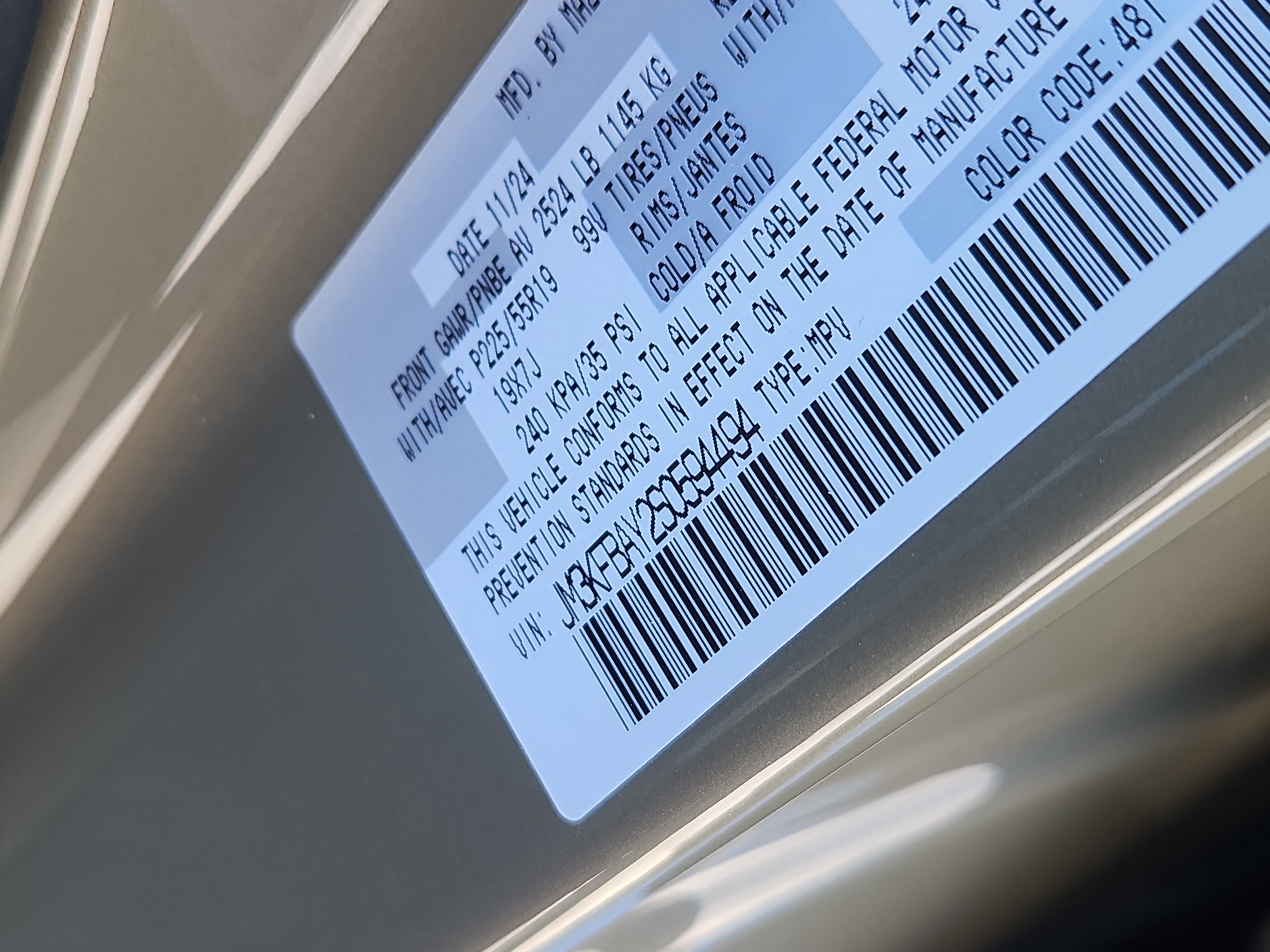 Used 2025 MAZDA CX-5 Carbon Edition image 7