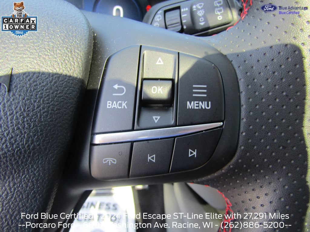 Certified 2024 Ford Escape ST-Line Elite w/ Premium Technology Package AWD/4WD image 33