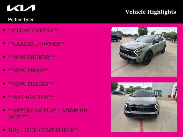 Certified 2025 Kia Sportage X-Line w/ Premium Package AWD/4WD image 12