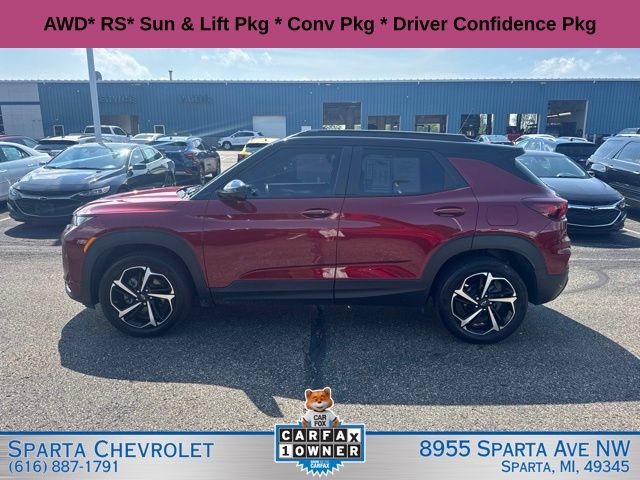 Used 2022 Chevrolet TrailBlazer RS w/ Sun and Liftgate Package AWD/4WD image 6