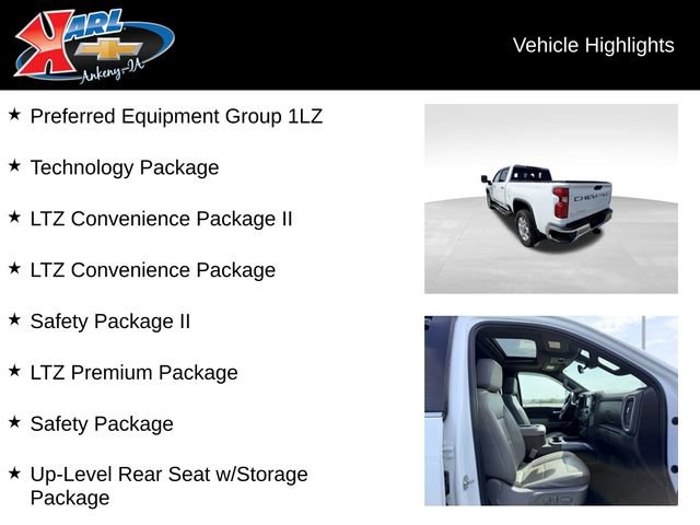 Used 2020 Chevrolet Silverado 2500 LTZ w/ LTZ Premium Package AWD/4WD image 2