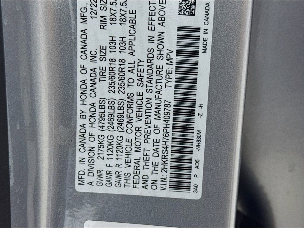 Certified 2023 Honda CR-V EX-L image 44